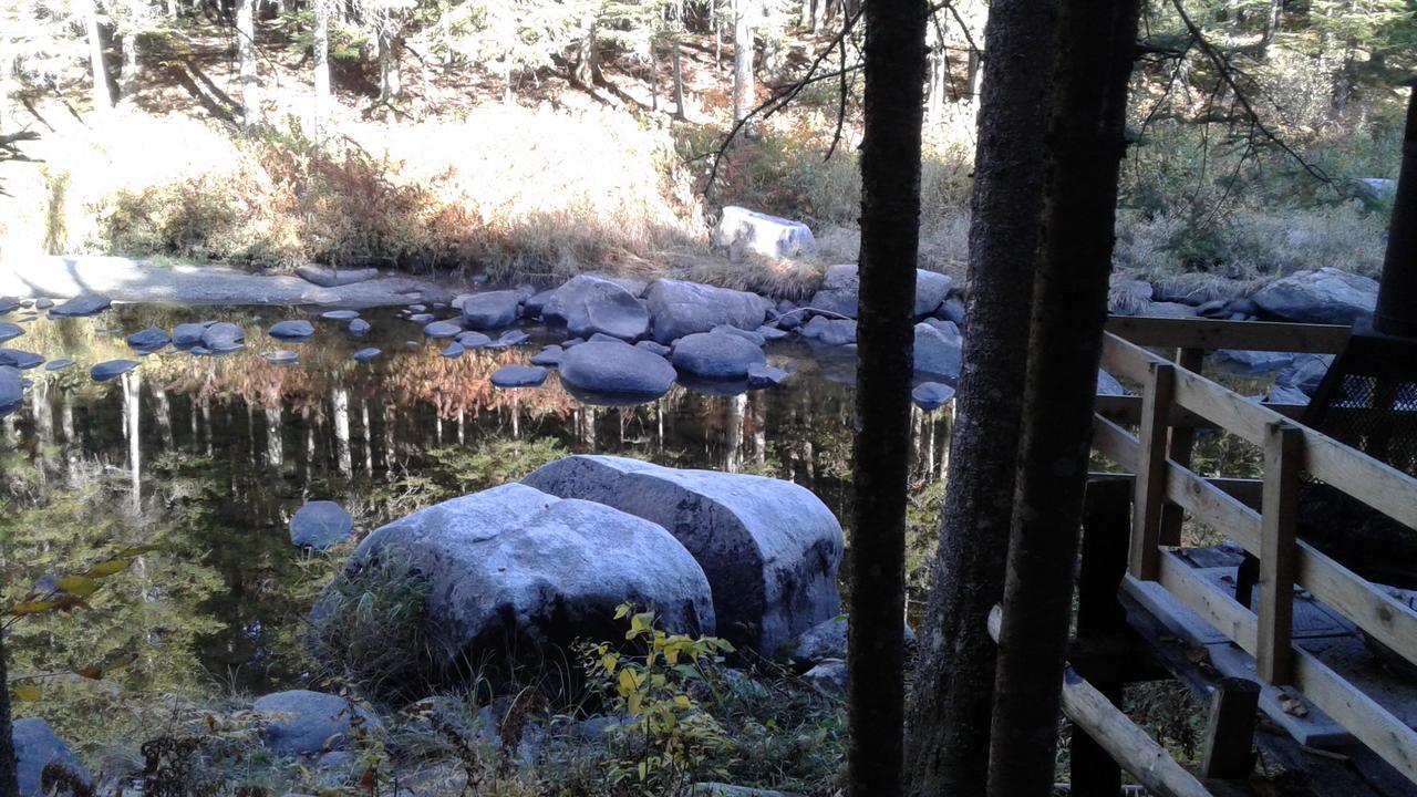 Vila Aux Tipis De La Riviere Sauvage Saint Romain Exteriér fotografie